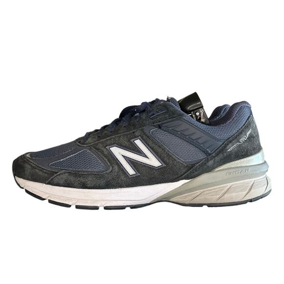 Mens New Balance M990NV5 USA Collection Sneakers Size 12.5 Navy - Picture 1 of 6